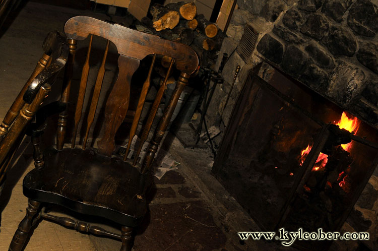 Chair and Fire